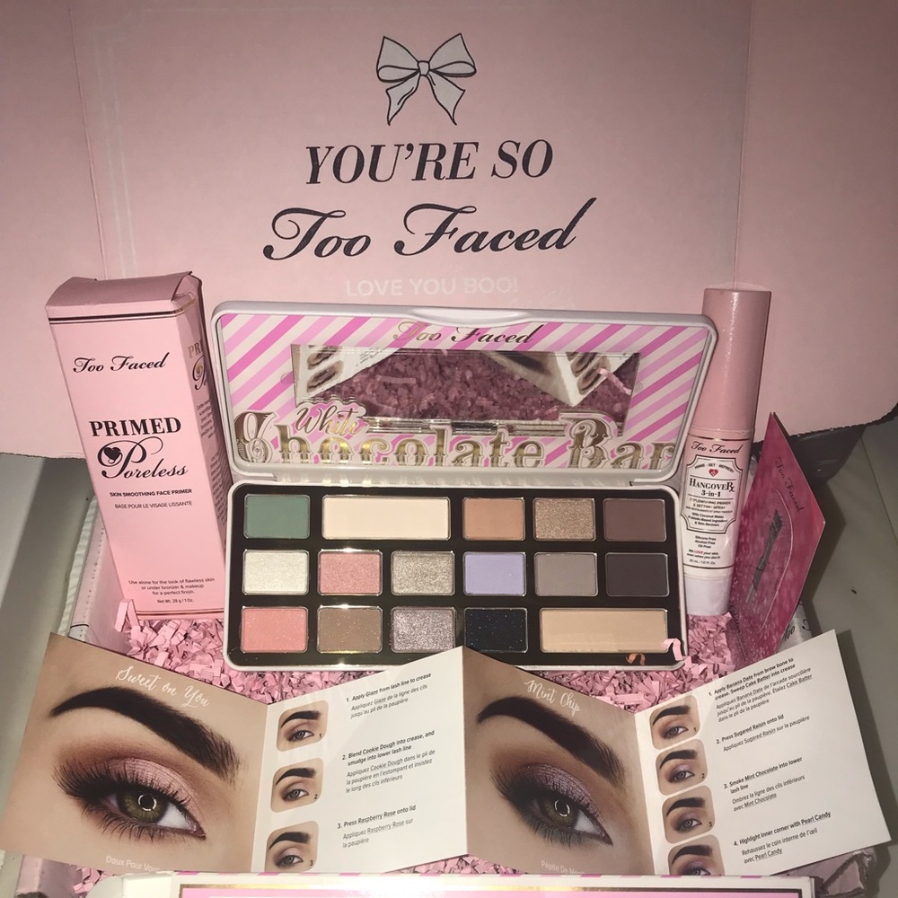 Too Faced White chocolate bar
